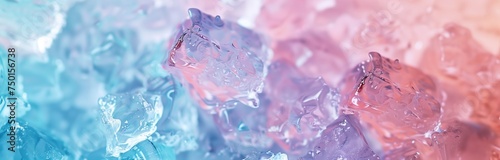 colorful crushed ice for background