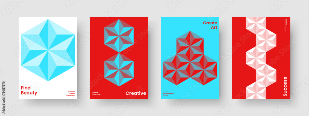 Creative Book Cover Layout. Geometric Flyer Template. Isolated Background Design. Poster. Business Presentation. Brochure. Banner. Report. Notebook. Leaflet. Handbill. Pamphlet. Journal. Portfolio