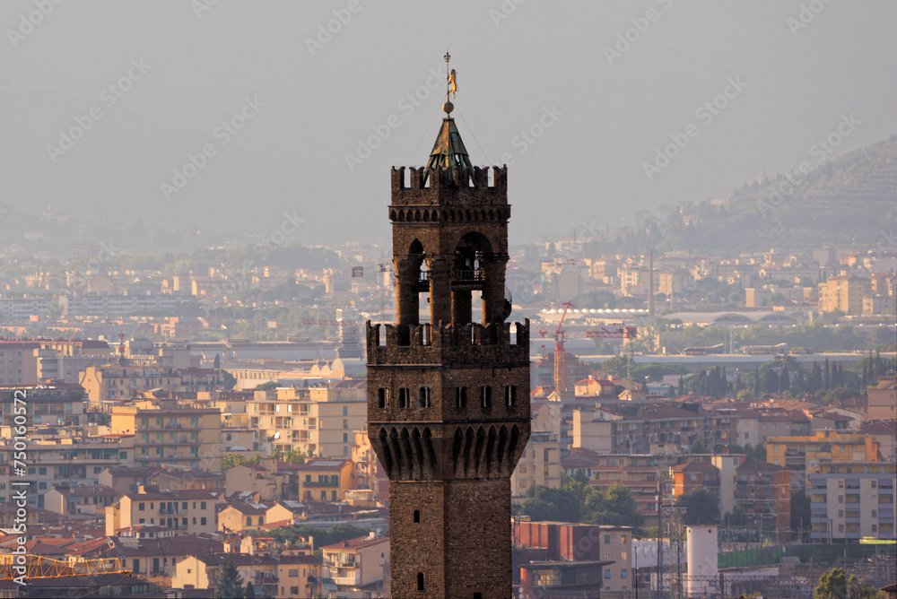 The tower of Arnolfo at Firenze