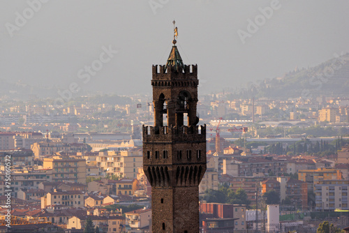 The tower of Arnolfo at Firenze photo