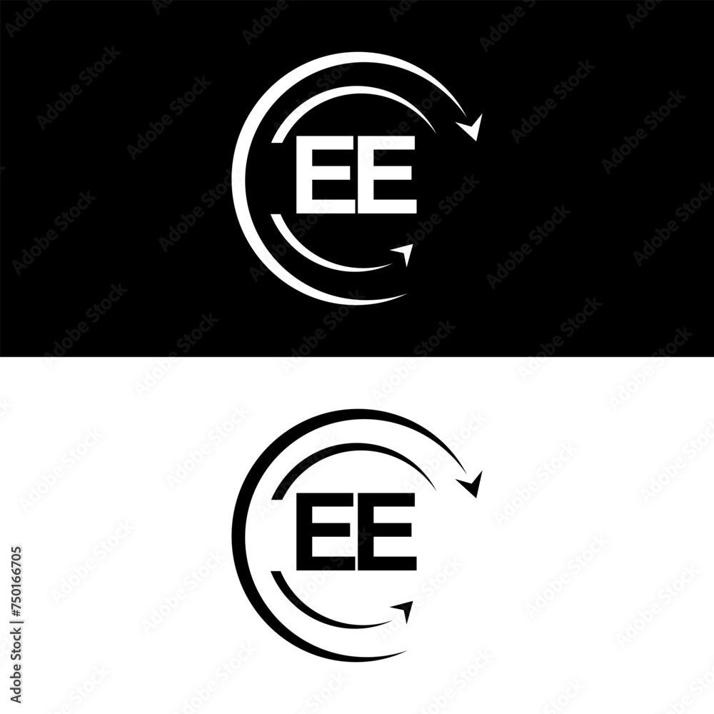 EE letter logo minimal unique and simple logo design, EE creative modern monogram logo style
EE letter logo minimal unique and simple logo design, EE creative modern monogram logo style
