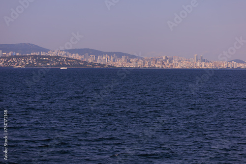 View from the water to buildings in the city of Istanbul  © Kozlik_mozlik
