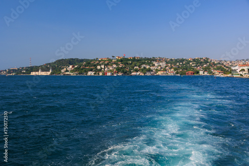 Cityscape View from the water to buildings in the city of Istanbul  © Kozlik_mozlik
