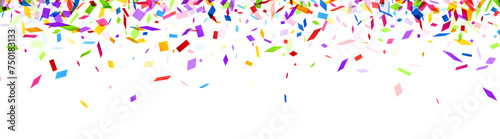 Colorful Confetti Cascade