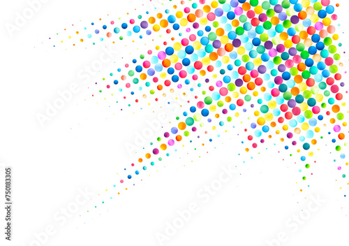 Diagonal Color Dot Array