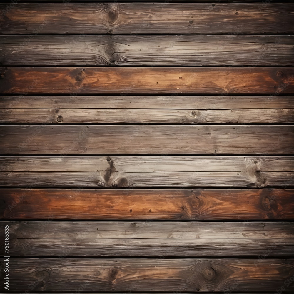 Rustic wooden background. Top view. AI image. Rustic wooden background. Top view. AI image.