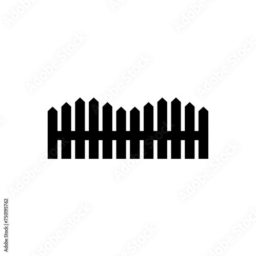 Silhouette Garden Fence