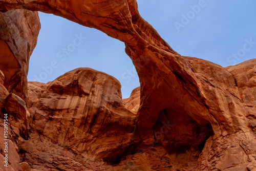 View Of Rock Formations In The American Southwest