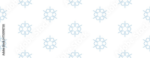 Vintage seamless pattern. Ornamental antique style floral background. Light blue and white ornament