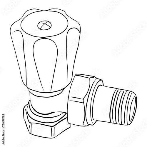 Nickel radiator valve