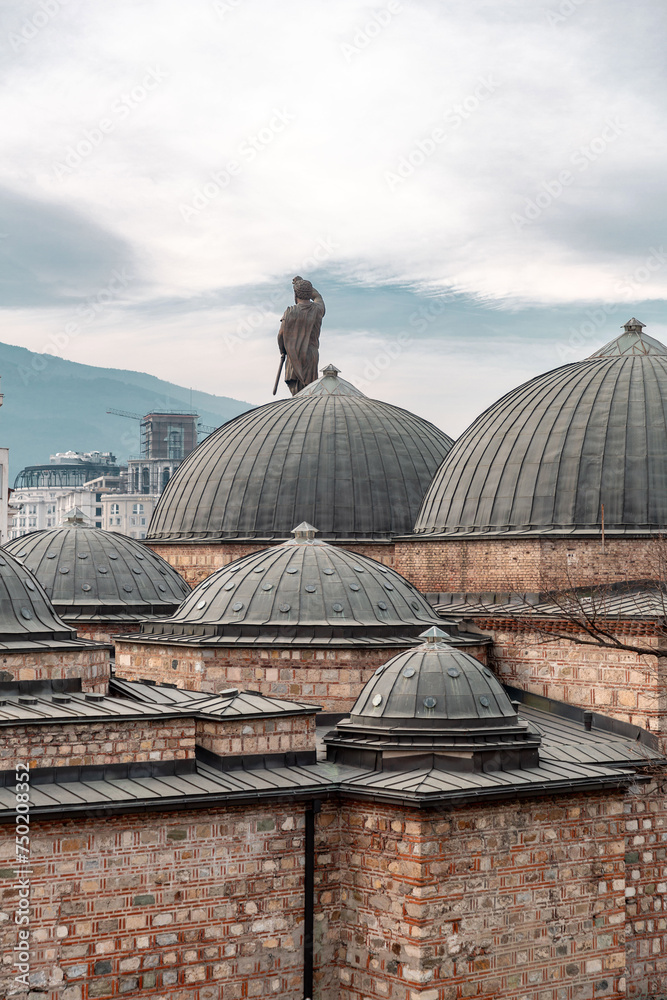 Davut Pasha Hamam currently hosting the National Gallery of Macedonia in Skopje, North Macedonia Davut Pasha Hamam currently hosting the National Gallery of Macedonia in Skopje, North Macedonia