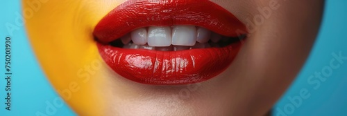 Human Wideopen Mouth On Saturated Colors, Background Images , Hd Wallpapers photo