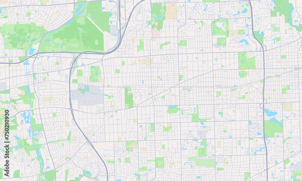 Downers Grove Illinois Map, Detailed Map of Downers Grove Illinois