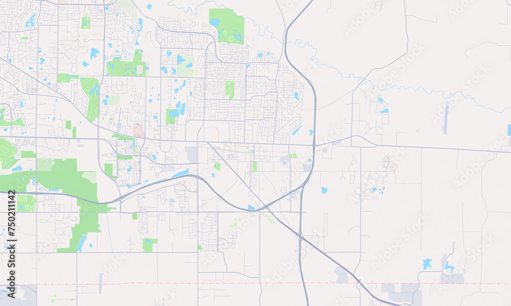 Collierville Tennessee Map, Detailed Map of Collierville Tennessee