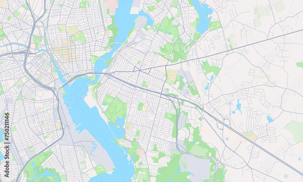 East Providence Rhode Island Map, Detailed Map of East Providence Rhode Island