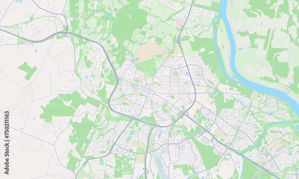 Leesburg Virginia Map, Detailed Map of Leesburg Virginia
