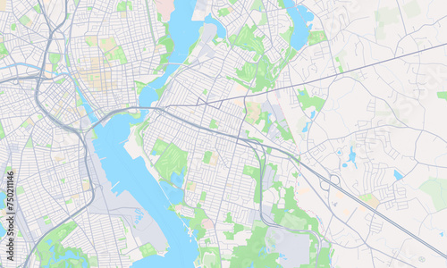 East Providence Rhode Island Map, Detailed Map of East Providence Rhode Island