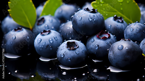 Wallpaper Mural fresh blueberries Torontodigital.ca