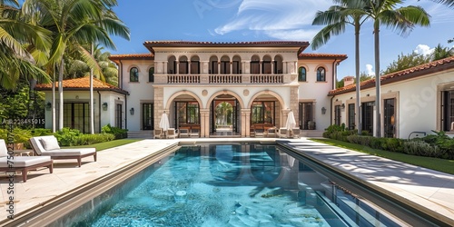 Luxury Villa in Miami Beach © toomi123