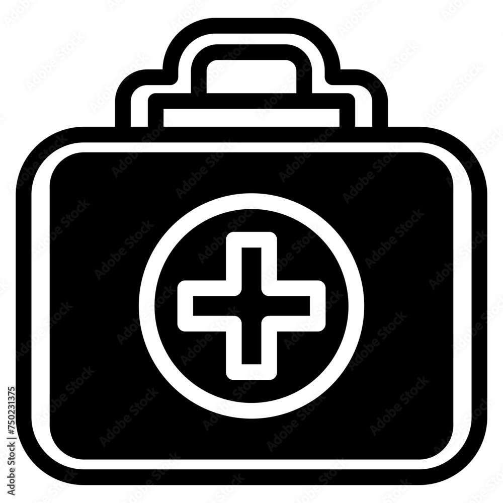 Medical Kit Icon Vector - Sign or Symbol Medical Kit Icon Vector - Sign or Symbol