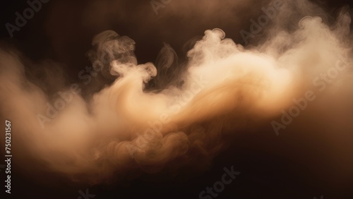 steamy mist scarey dust colours magic zapped effect curve sepia halloween dark pattern fog steam Brown texture abstract smoke swirl aura smoke smog background ambience para fume haze brown smoky