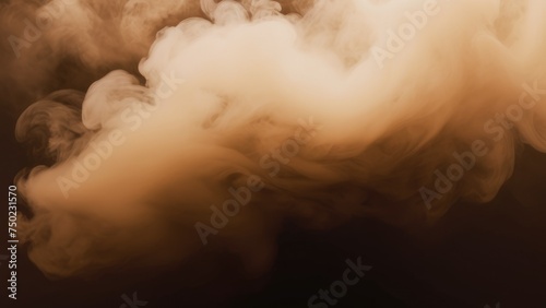 steamy mist scarey dust colours magic zapped effect curve sepia halloween dark pattern fog steam Brown texture abstract smoke swirl aura smoke smog background ambience para fume haze brown smoky