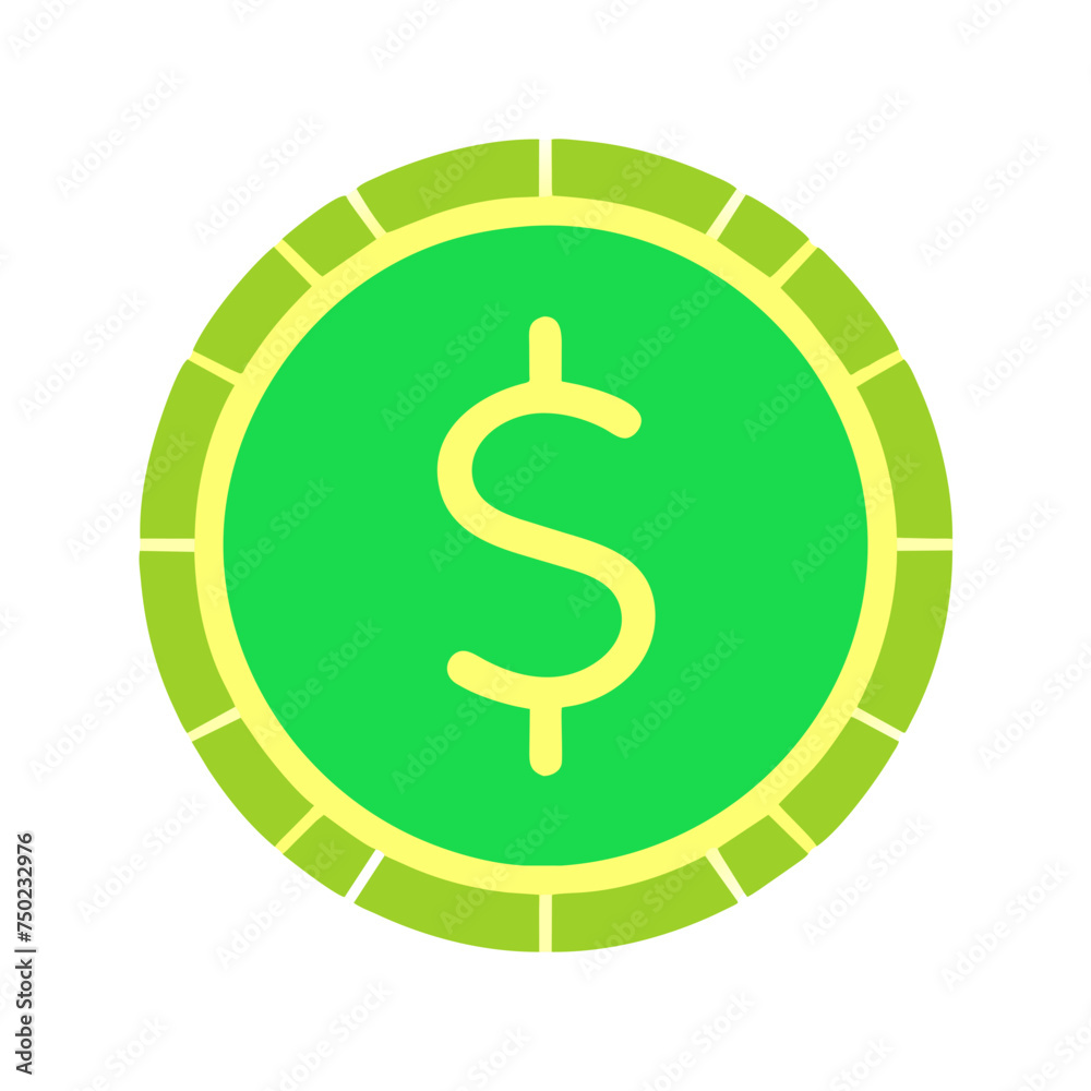 Fototapeta premium dollar sign icon 