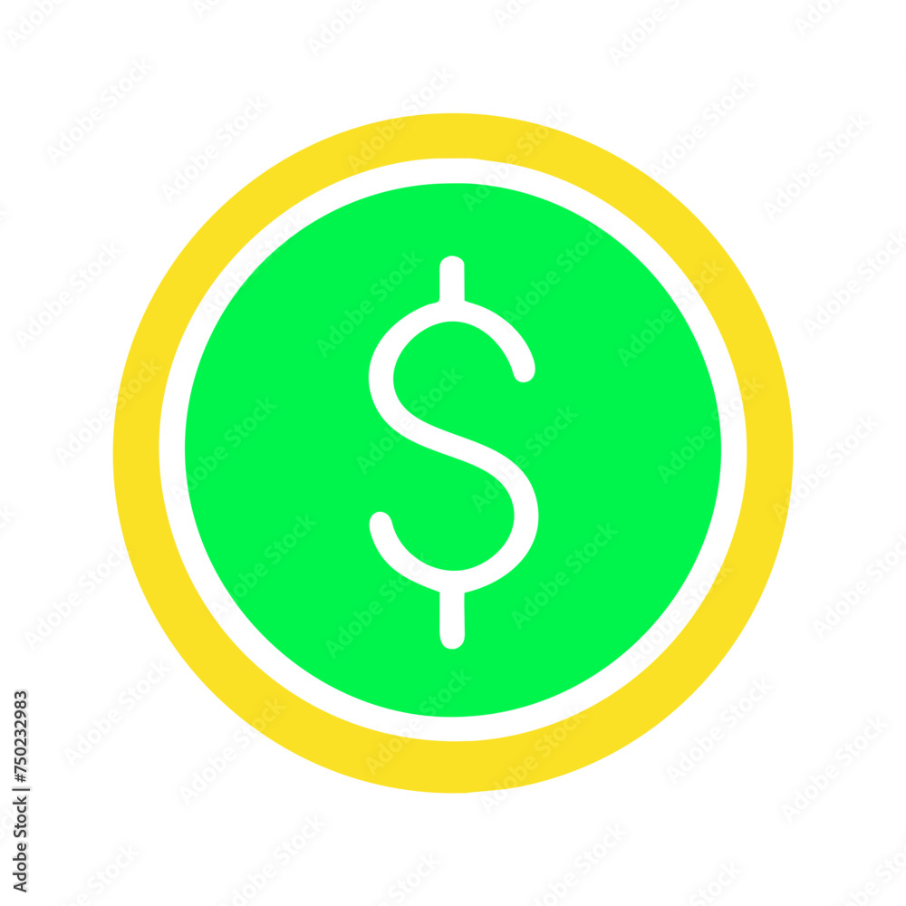 dollar sign icon dollar sign icon