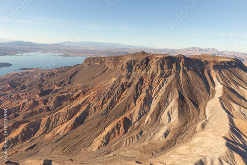 Desert landscape near Hoover Dam and Las Vegas, Nevada, USA
