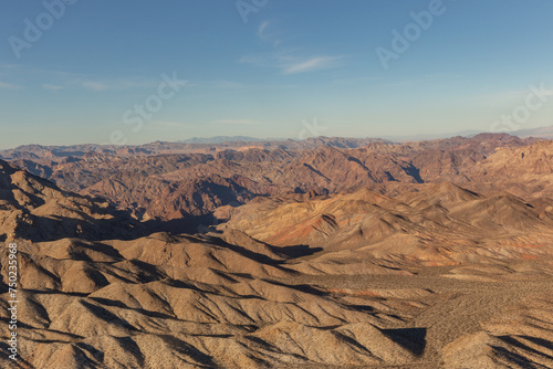 Desert landscape near Hoover Dam and Las Vegas, Nevada, USA