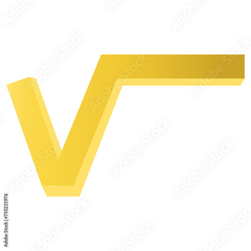 Pi day Icon. Math Symbol, Vector Illustration.