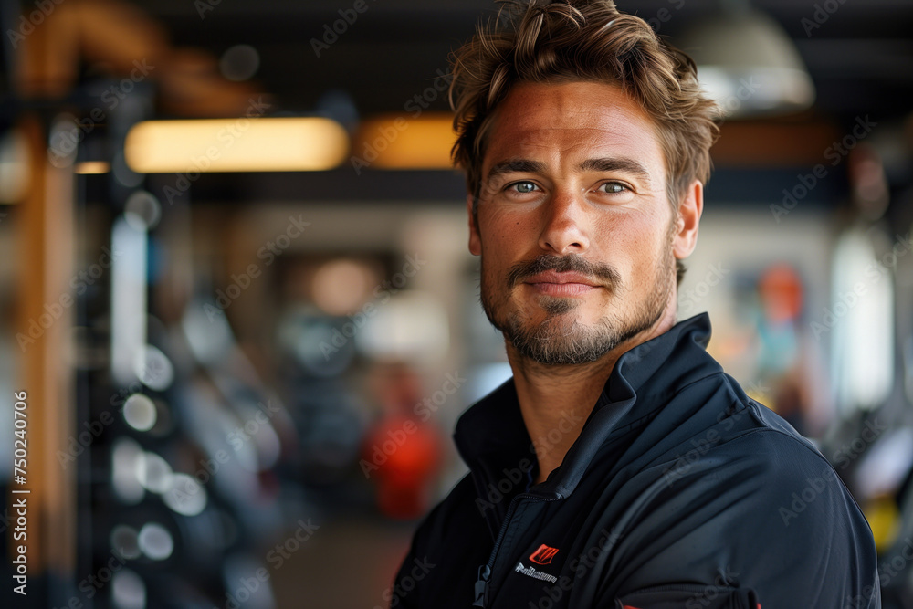 Photo of a Fitness Instructor, Generative AI Photo of a Fitness Instructor, Generative AI