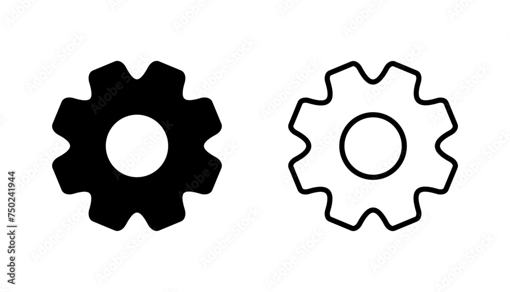 setting Icon set. Cog settings Icon Symbol setting Icon set. Cog settings Icon Symbol