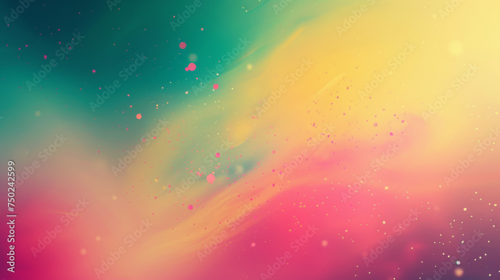 An explosion of vivid colors and particles on a soft gradient background, suggesting lively celebration An explosion of vivid colors and particles on a soft gradient background, suggesting lively celebration