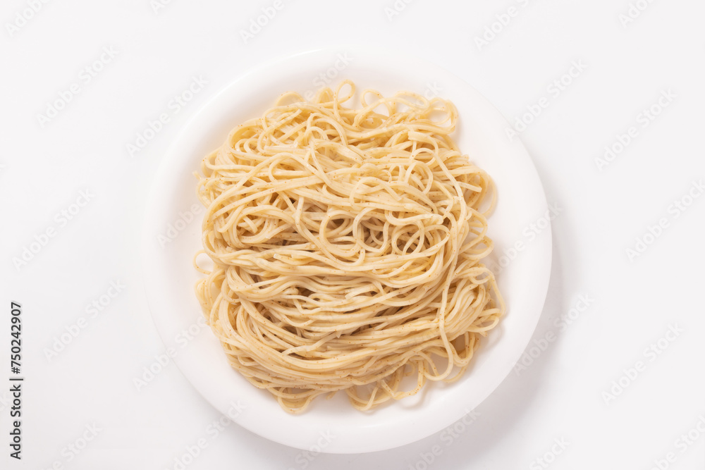 ［香港産］蝦子麺（えび麺）茹でた麺