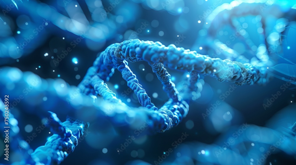 genetic research abstract blue background genetic research abstract blue background