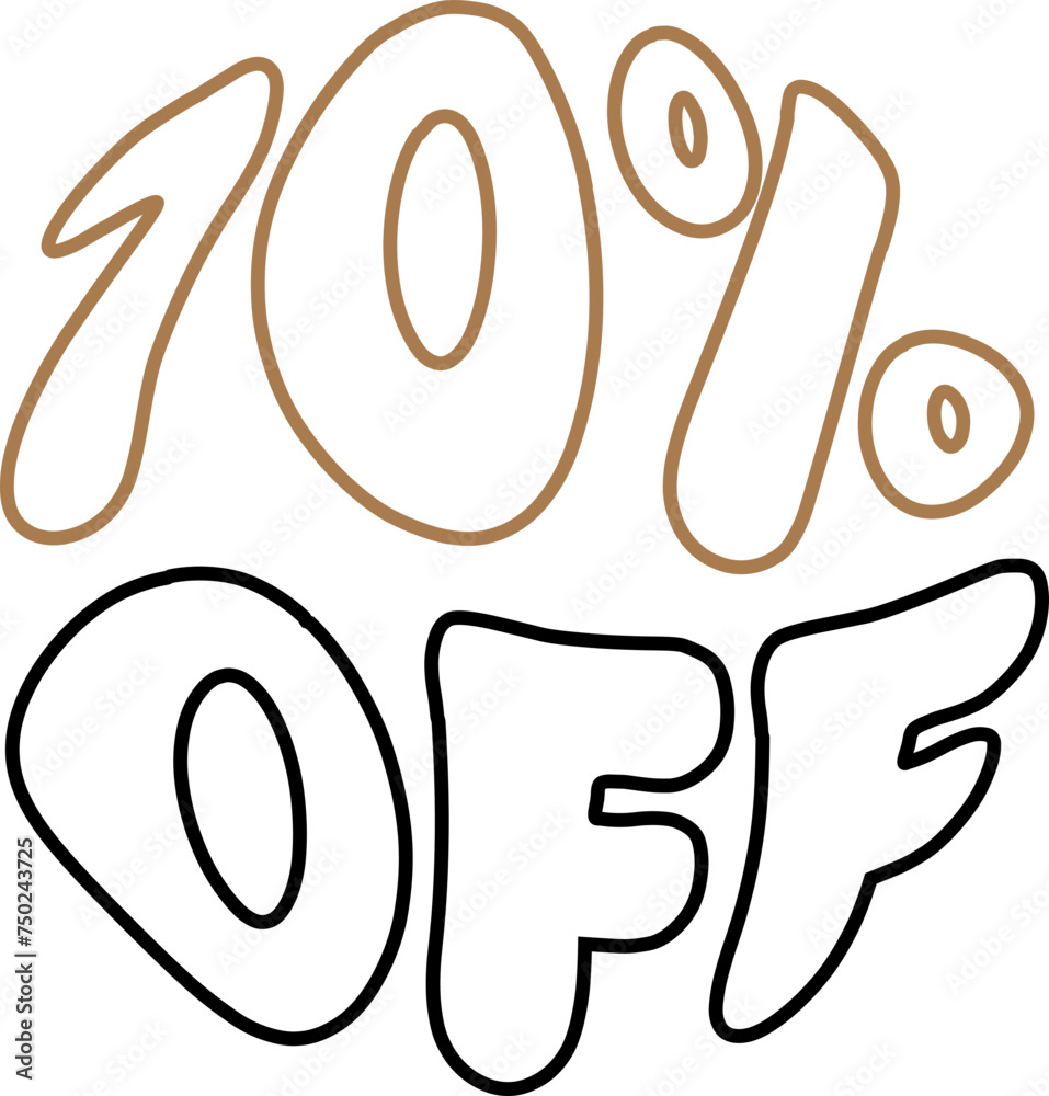 70%OFF Circle Discount Lettering 70%OFF Circle Discount Lettering