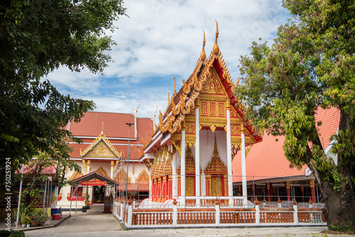 THAILAND UBON RATCHATHANI KHEMARAT WAT OUP MUNG photo