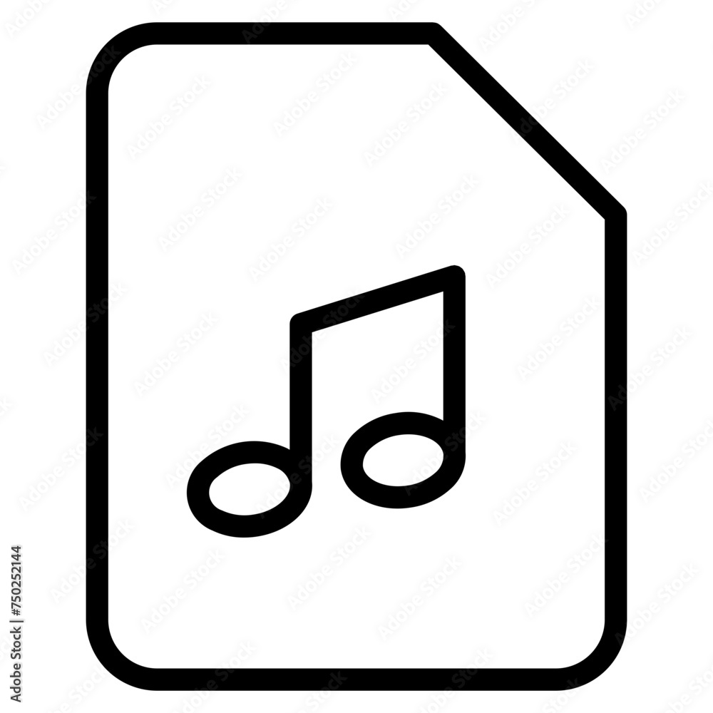Music notes icon. Musical key signs. Vector symbols on white background. Music notes icon. Musical key signs. Vector symbols on white background.