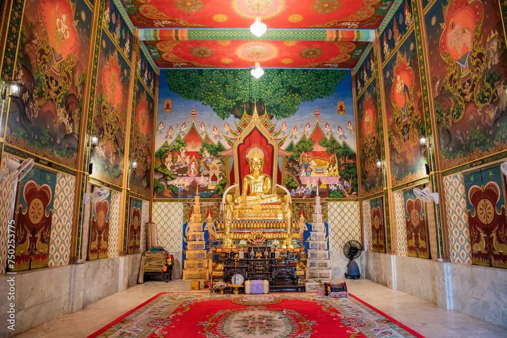 Obraz premium THAILAND UBON RATCHATHANI KHEMARAT WAT PAK SAENG
