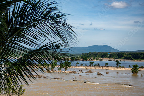 THAILAND UBON RATCHATHANI KHONG CHIAM MEKONG RIVER photo