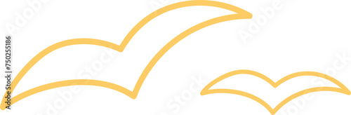 Seagull Birds Outline