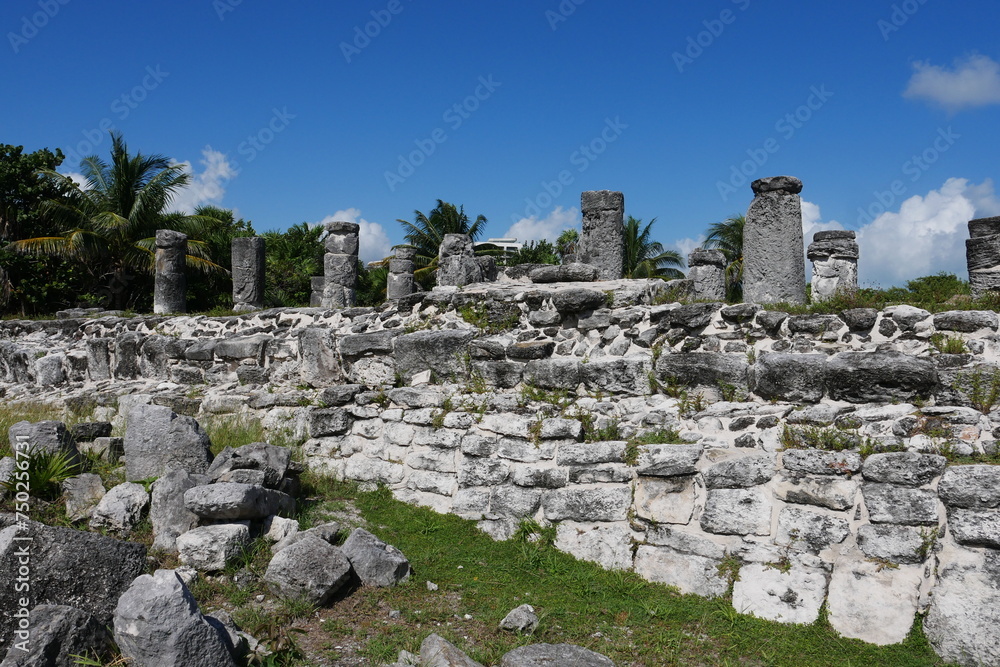 Ruinen der Mayas in Cancún