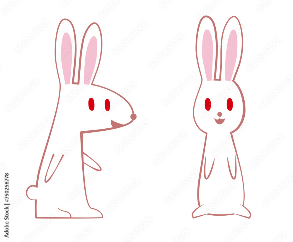 うさぎのイラスト うさぎのイラスト