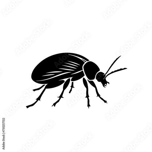 Beetle facing left Logo Design © N