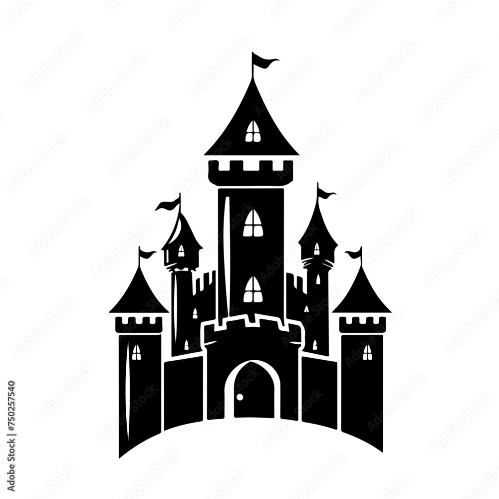 Castle Tower Logo Design