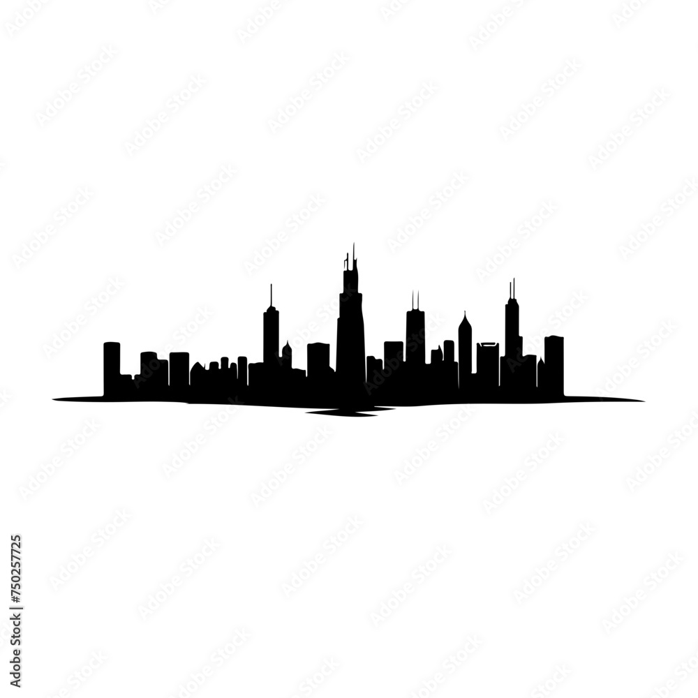 Chicago Skyline Logo Design