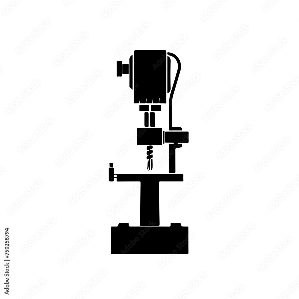 Drill Press Logo Design