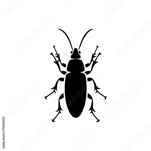 Earwig Insect Logo Design