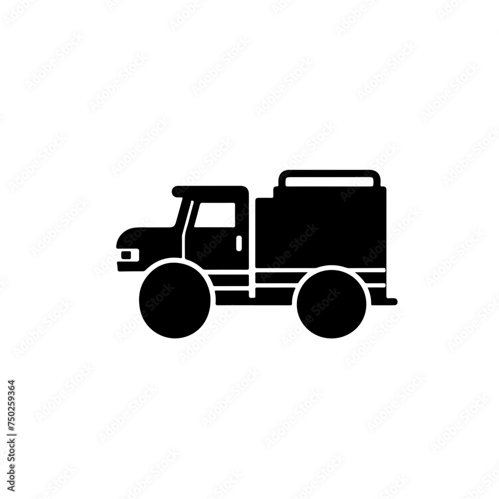 Fire Truck Logo Design